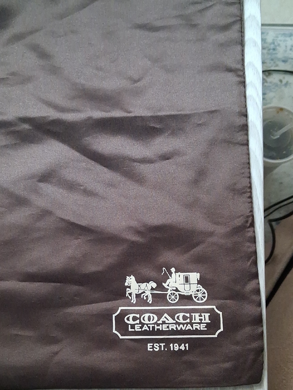 Coach Dust Bag